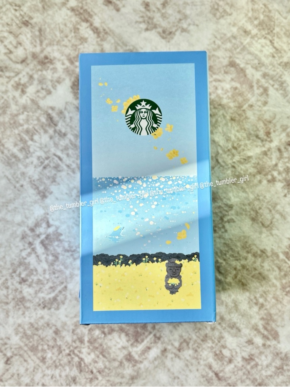 Starbucks Korea Exclusive Dolphin Bearista Glass Cold Cup 20oz - Picture 7 of 8